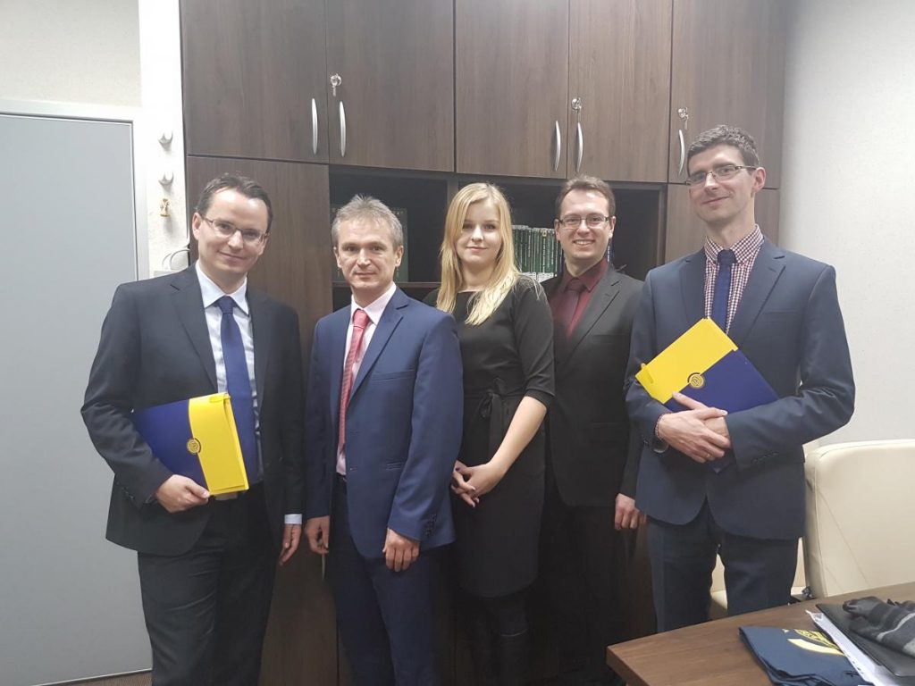 Przedstawiciele wydziału