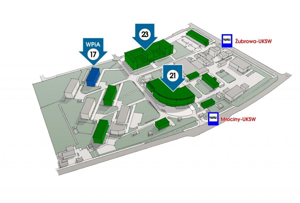 Mapa kampusu